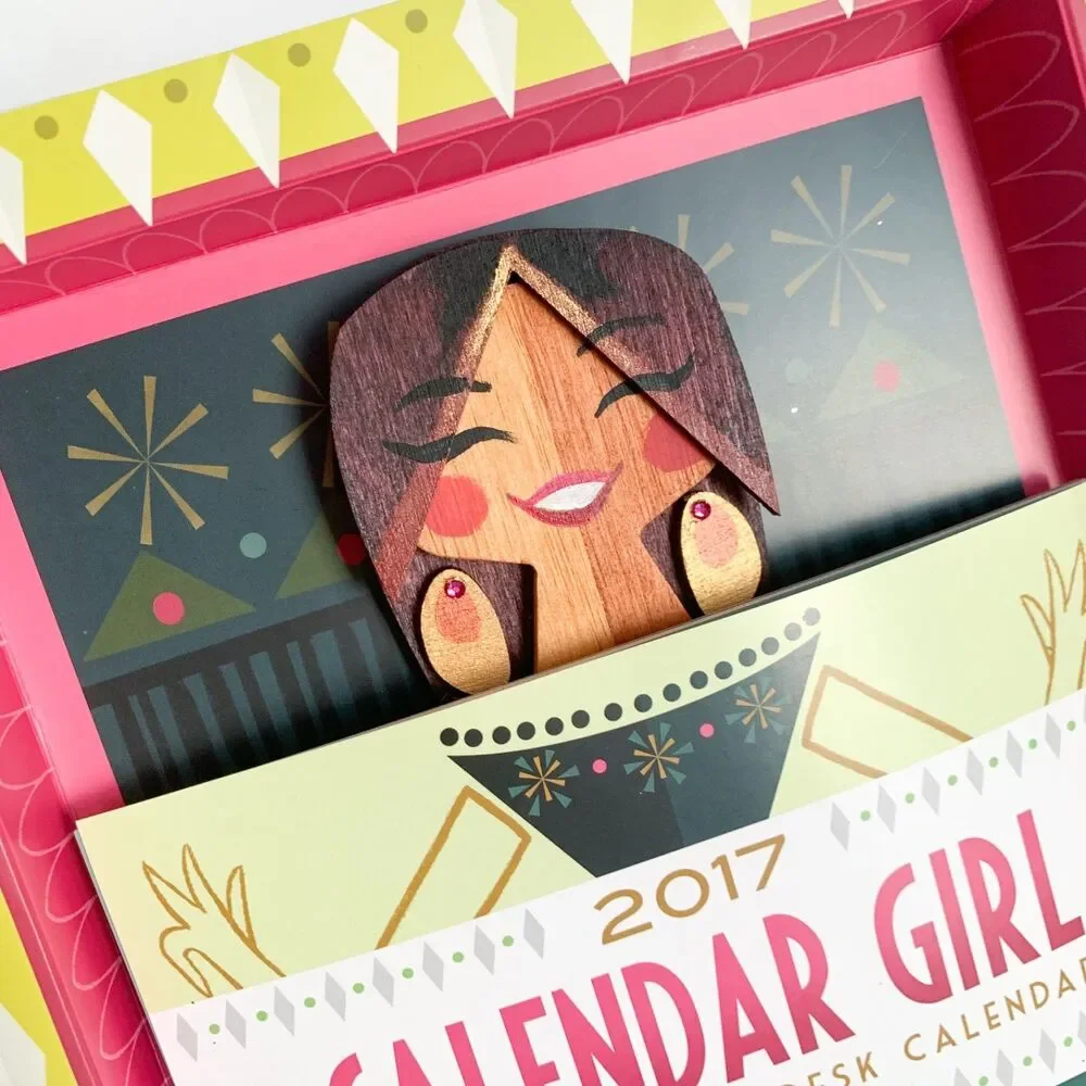 BRITTNEY LEE CALENDAR GIRL LIMITED EDITION DESK SET, SIGNED #493/500